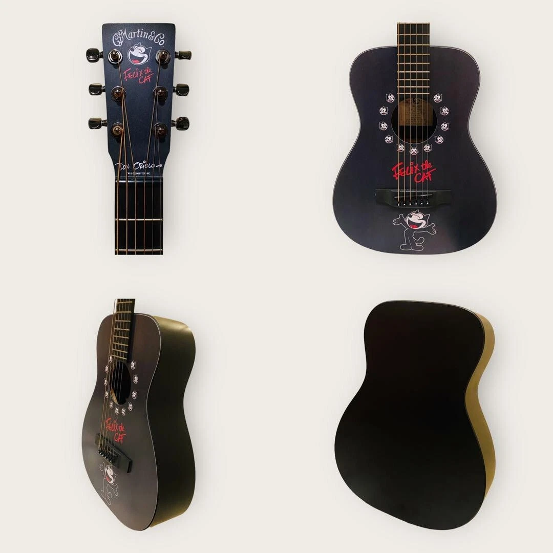 5229.Martin FELIX the CAT 2006 Limited Edition Acoustic Guitar w box Used