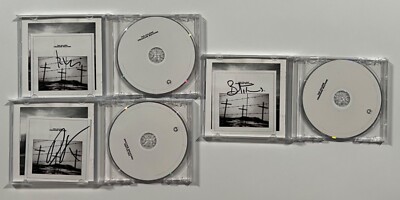 The Killers Fully signed autograph CD Booklet Insert Pressure Machine