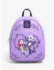 Loungefly NBC Nightmare Jack & Sally Thorn Heart Mini Backpack and Wallet — photo 2