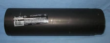 Duravent 3PVP-12B ~ 12" Length Pipe, Pelletvent Pro Black 3" Pipe