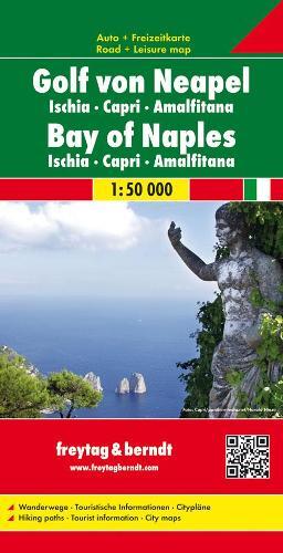 Bay of Naples - Ischia - Capri - Amalfitana Road Map 1:50 000 (Map)