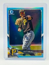2018 Bowman Chrome Draft Lolo Sanchez Sky Blue #105/402