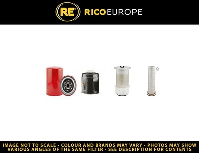 Filter Service Kit Fits BUCHER MUNICIPAL ZENIT 4000 Air Oil Fuel