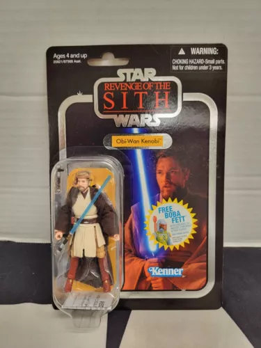 Obi-Wan Kenobi FOIL 2010 VC16 STAR WARS Vintage Collection NEW MOC J1