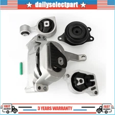 4PCS Engine Motor Mount Set For 2007-2012 Nissan Altima 2.5L Auto Transmission