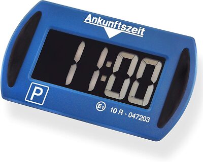 PARK MINI Elektronische Parkscheibe blau, Die Parkscheibe mit Zulassung 