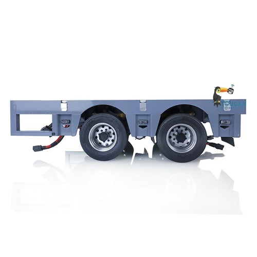 2Axle Metal Trailer Module For 1/14 Metal CNC Heavy 5Axle Trailer Tamiya Truck - Picture 4 of 12