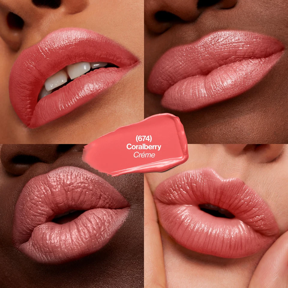 Coral Berry Lip Color 015 Ounce Luscious Comfort Moisturizing Formula 12 Shades - Image 3 of 4