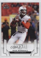 2015 Leaf Draft Nick Marshall #65 6f2