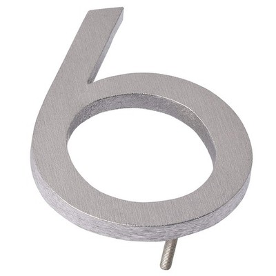 1 PCS MHN08FBA16 House Numbers 8 Inch Polished Brushed Aluminum