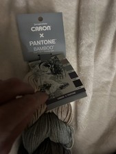 Caron X Pantone Bamboo 60 Acrylic 20 Nylon 20 Viscose Night Owl Yarn