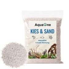5 KG Chiare Ghiaia di Quarzo Medio " Premium Qualità " 1-3 MM Terreno Acquario