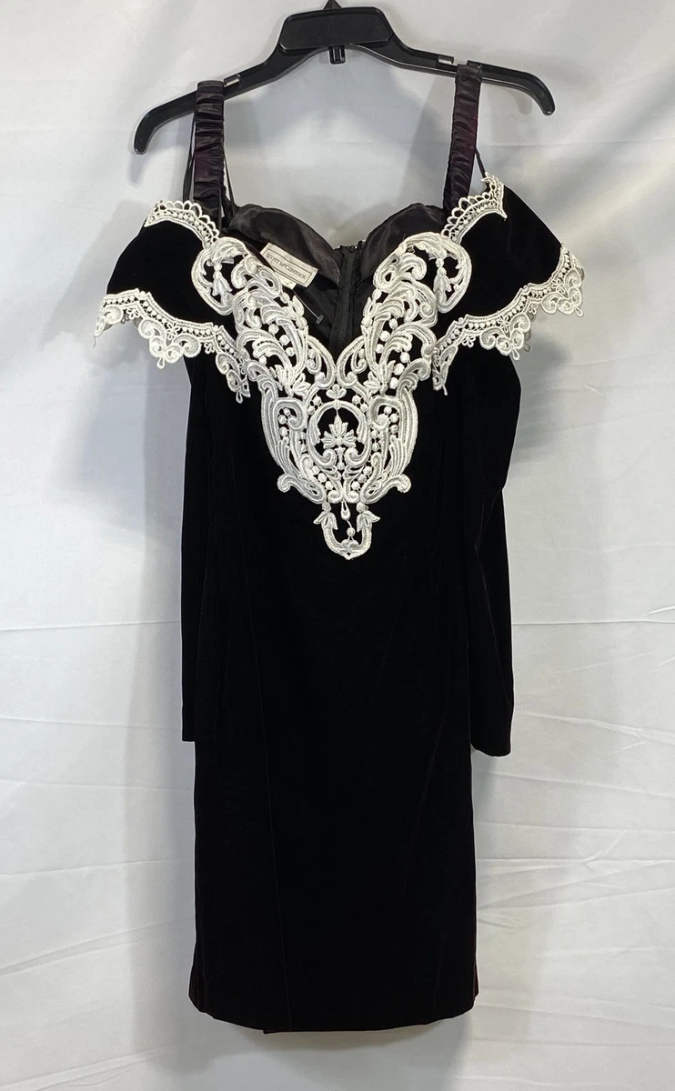 Velvet 1990s Vintage Dresses for Women for sale | eBay