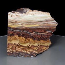 Wave, Rolling Hills, Dolomite, slab, cabbing rough, lapidary, #R-7149