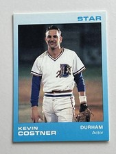 1988 Durham Bulls Star #NNO Kevin Costner Blue - Crash Davis Bull Durham