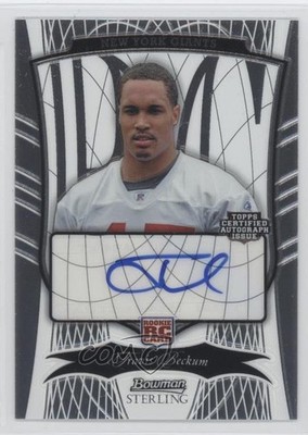 2009 Bowman Sterling 420/499 Travis Beckum #138 Auto 0c2