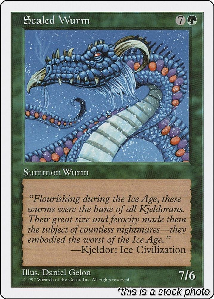 Scaled Wurm Fifth Edition #322