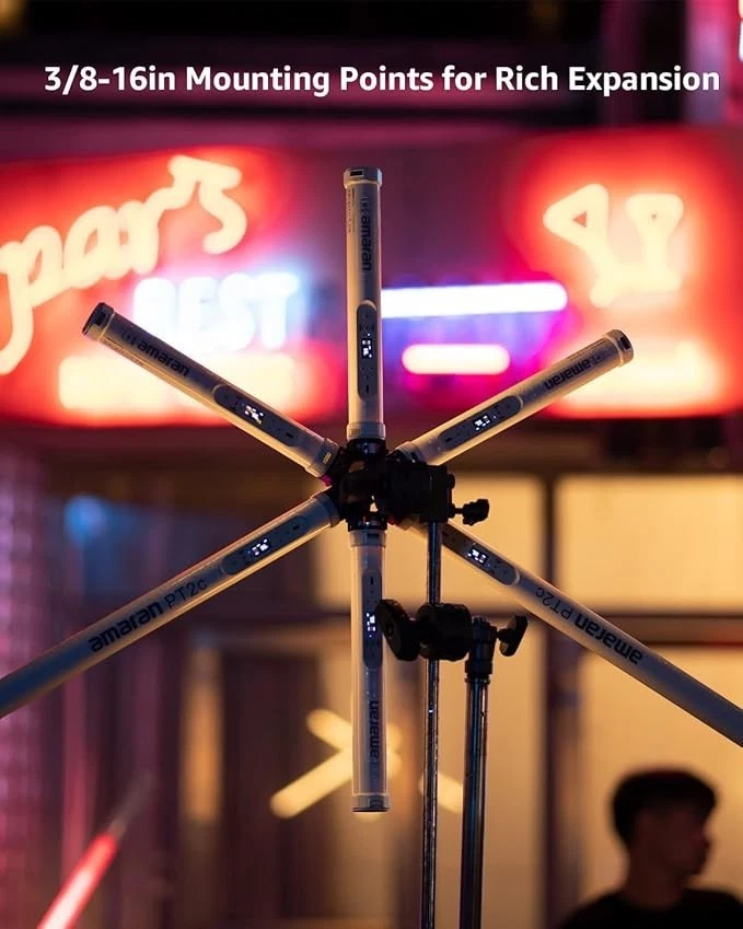 Tubo de píxeles a todo color Aputure amaran PT4c RGBWW barra de luz luz (marán PT4c) Foto 2 de 4