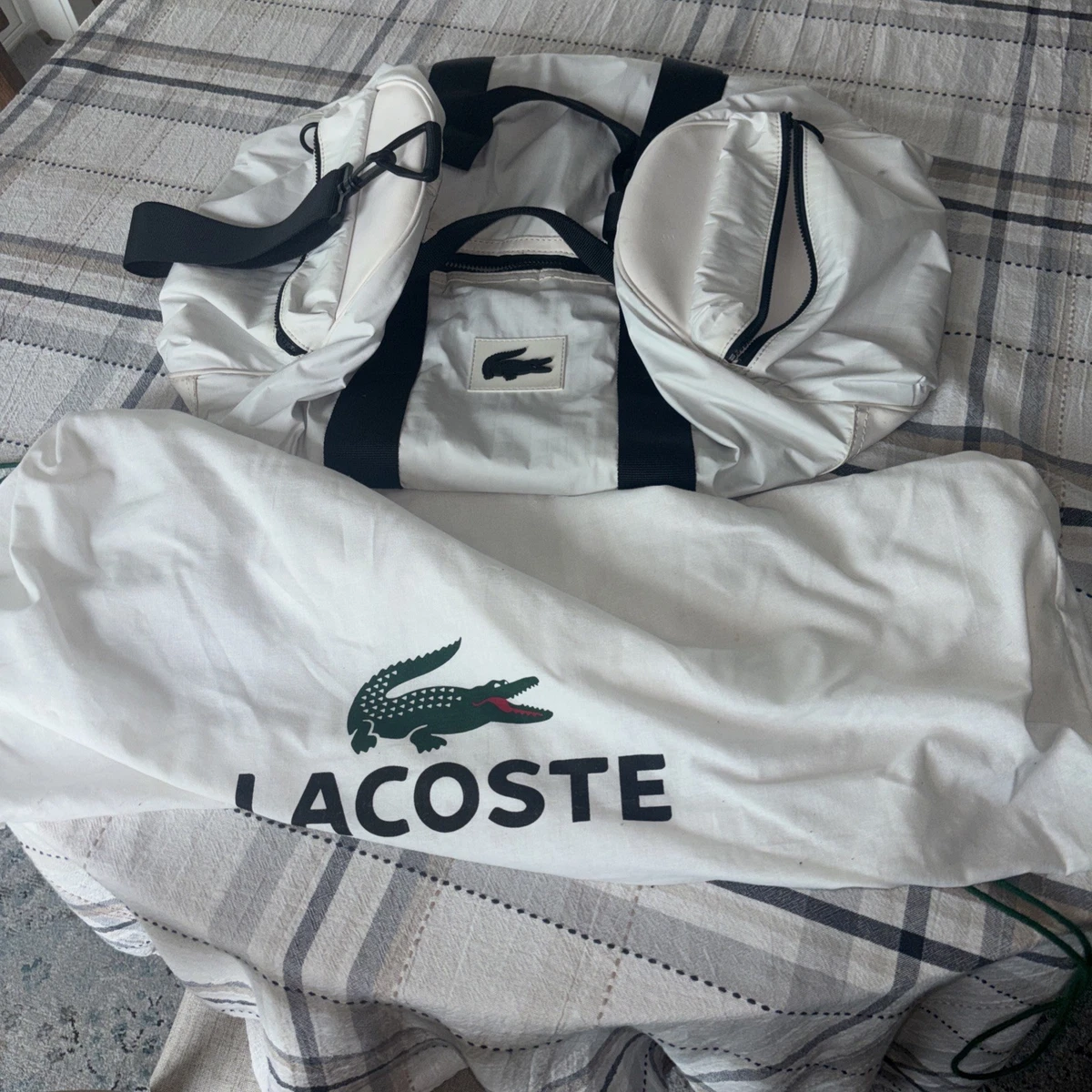 Lacoste White Bags for Men for sale | eBay