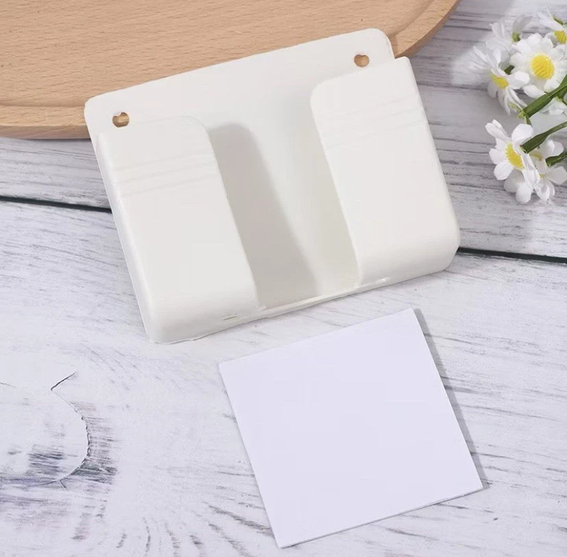 Wall Mounted Phone Holder For Charging, Universal Adhesive Stand For Smartphone - Image 3 of 4