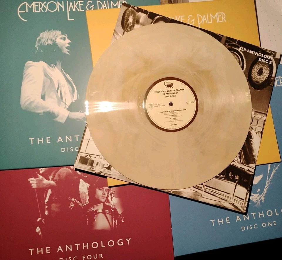 Emerson, Lake & Palmer The Anthology (1970-1998) MINT Coloured Vinyl 4 LP-Box - Bild 4 von 4