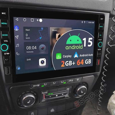 Für Skoda Yeti 2009-2017 CarPlay Android 15 Autoradio BT GPS Navi WIFI RDS 2+64G