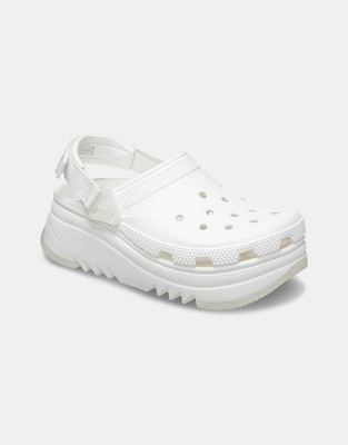 CROCS White Classic Hiker Clogs ( W14 - M12) Brand New