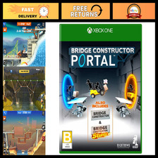Bridge Constructor Portal Game for Xbox One - Puzzle, Physics, Strategy Fun