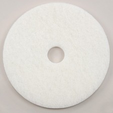 Global Industrial 17" White Polishing Pad 5/Case 401217