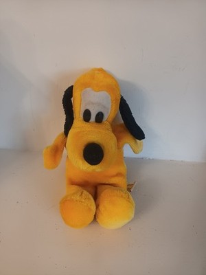 Disney Pluto Handpuppe Plüsch Welpe Hund gelb Ganzkörper Walt Disney Company