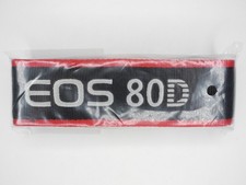 NEW Canon EOS 80D Genuine Black / Red / White Camera Neck Strap