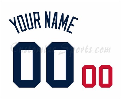Chicago White Sox Customized Number Kit for 2013-2023 Alt Home Uniform