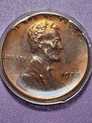 1952-P LINCOLN CENT. CHOICE GEM PROOF. 81,980 MINTED ONLY. RARE. SCARCE.