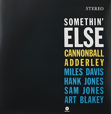Cannonball Adderley 'Somethin' Else' Limited Edition 180g LP, Wax Time [Vinyl]