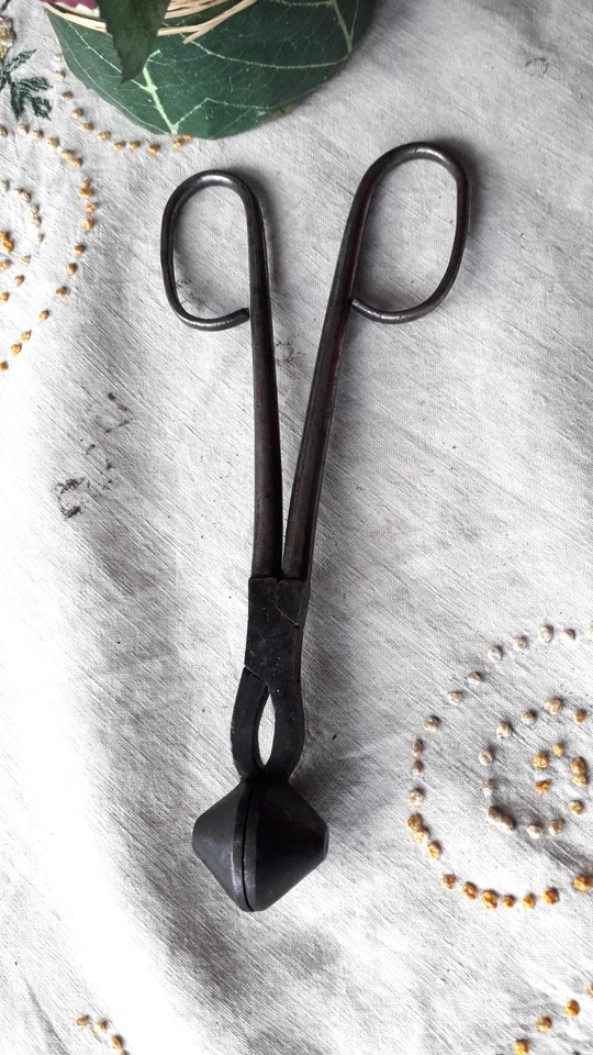 Ancien Fer à Repasser Outil 1900 Coiffeur Chapelier Dentelle Objets du XIXème TB - Photo 4/4