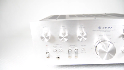 TRIO KA-9300 Stereo Integrated Amplifier Silver Vintage Tested