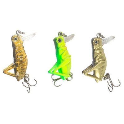 3 teiliges Köderset mit Softbaits und Crankbait Ständer