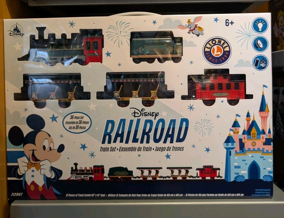 Disney Train Set Indiana Disney Theme Park Souvenirs (1968-Now