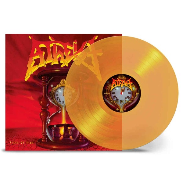Atheist 'Piece Of Time' LP Transparentes Orangefarbenes Vinyl - NEU & Versiegelt-image