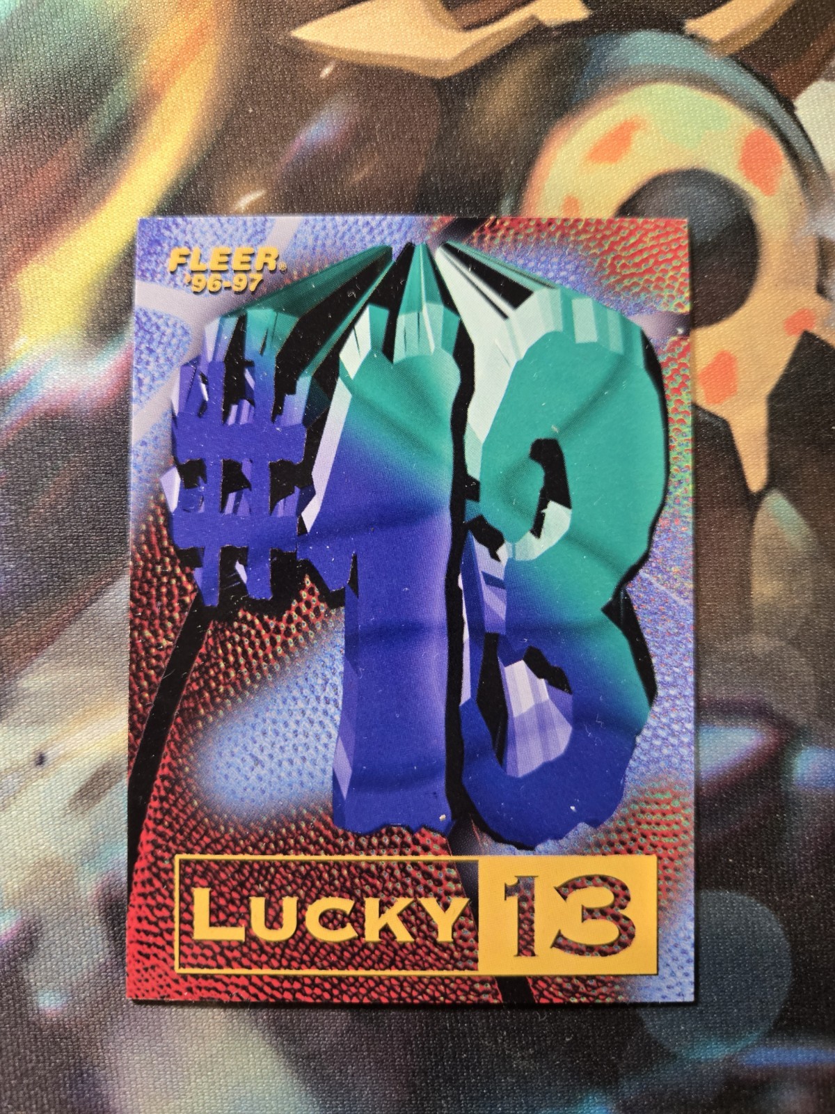 1996-97 Fleer Lucky 13 (Kobe Bryant) #13 of 13 Redemption Card Expired