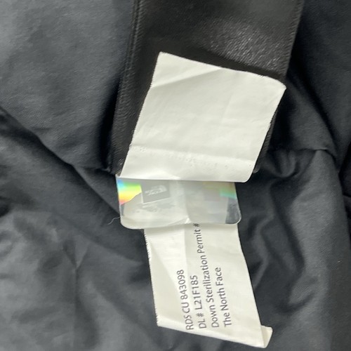 North Face Jacket Girls Large 14-16 Black Dryvent 600 Down Hooded Parka Gorpcore - Picture 11 of 17