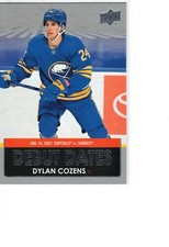 2021-22 Upper Deck Debut Dates. You Pick.