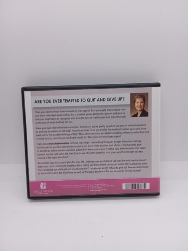 Joyce Meyer - I Am Determined- 6 Disc Audio Set - (11) - Picture 2 of 2