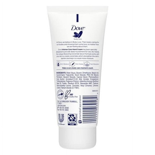 Dove Body Love Intense Care Moisturizing Hand Cream 3 oz 12 Pack - Bild 2 von 2