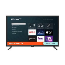 onn. 32" Class HD 720P Roku Smart LED TV 100012589