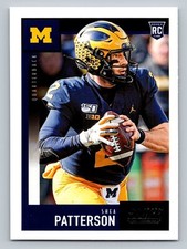 2020 Score #366 Shea Patterson RC Rookie Michigan Wolverines