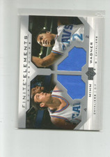 2003-04 UPPER DECK FINITE ELEMENTS WARMUPS #FE24 CHRIS MIHM/DAJUAN WAGNER