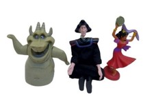 1996 Burger King Disney Hunchback of Notre Dame Toy Lot of 3 cake topper figures