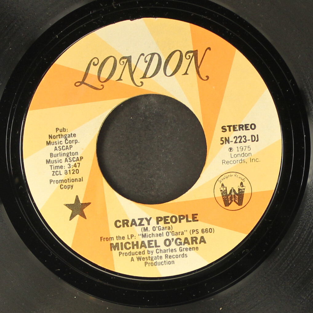 MICHAEL O'GARA: crazy people / mono LONDON 7