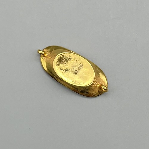 EUGENE KUPJACK Artisan GOLD PLATED Centerpiece Bowl 1:12 MINIATURE DOLLHOUSE VTG - Picture 17 of 17
